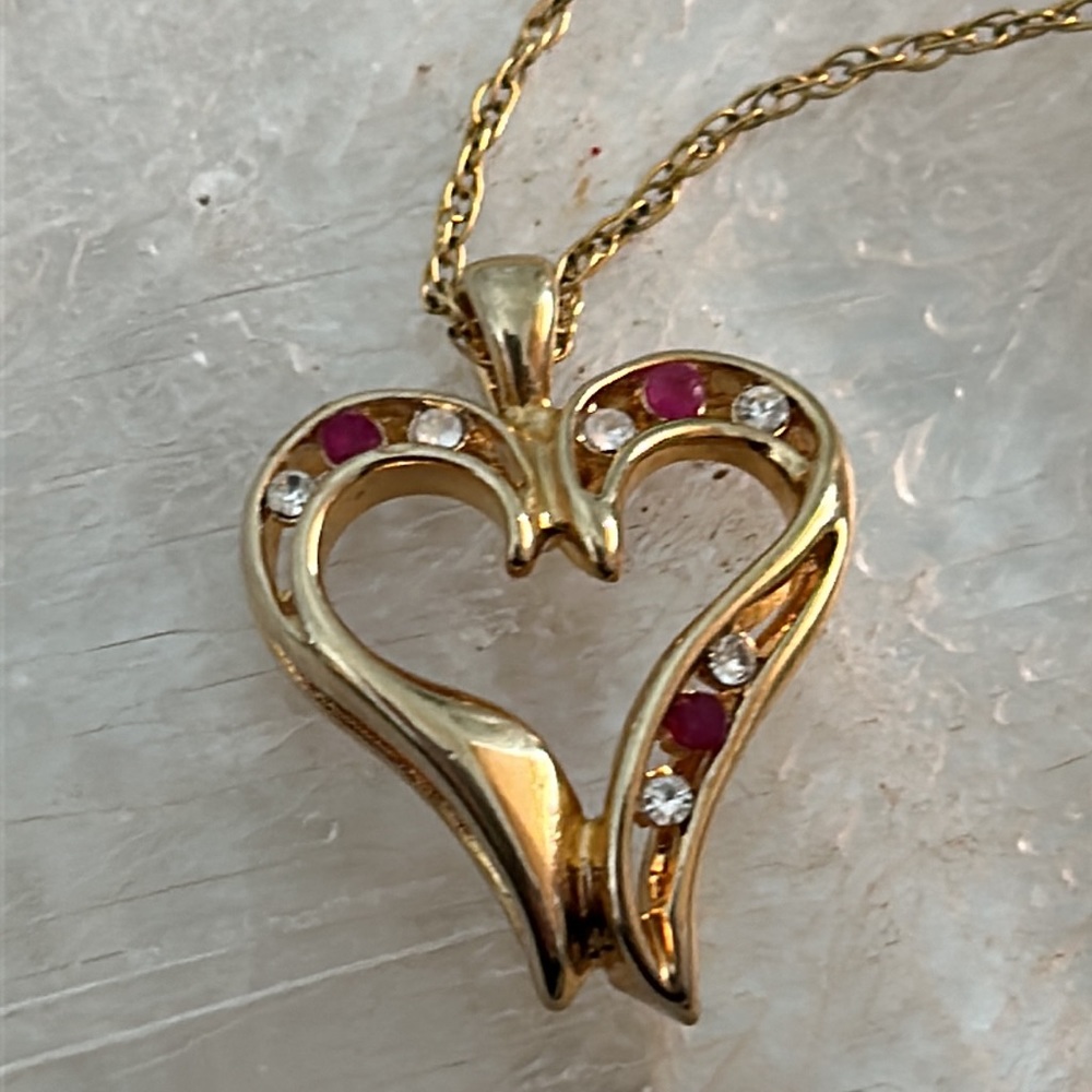 Heart Pendant & Chain
